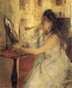 Young Woman PowderingHerself, Berthe Morisot